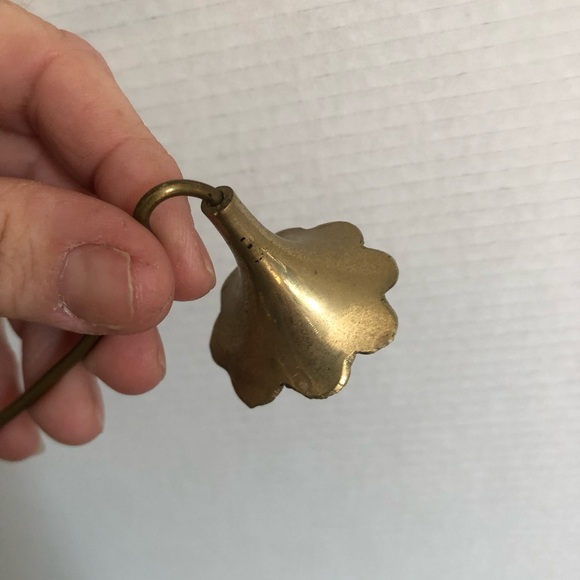 Vtg Brass Candle Snuffer - Picture 9 of 10